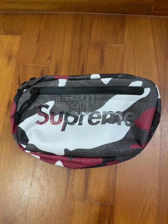 Supreme Waist Bag Red Camo SS21