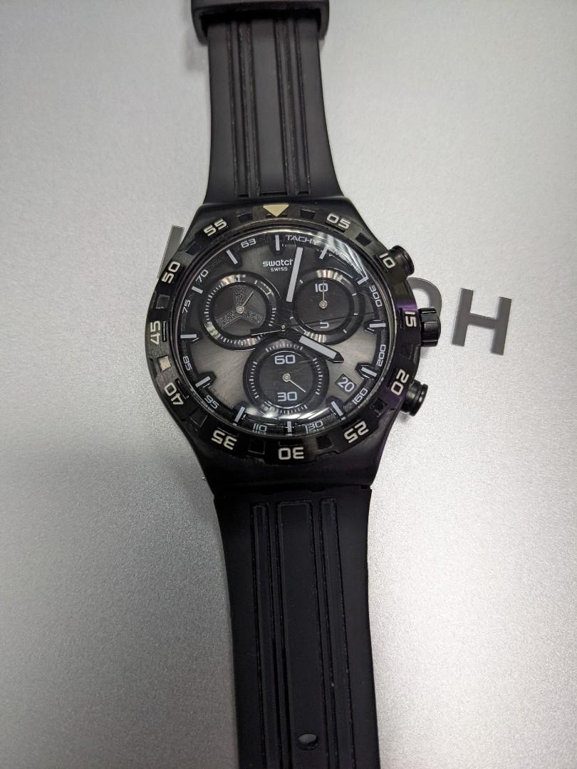 swatch tekno black Men s Fashion Watches Accessories Watches