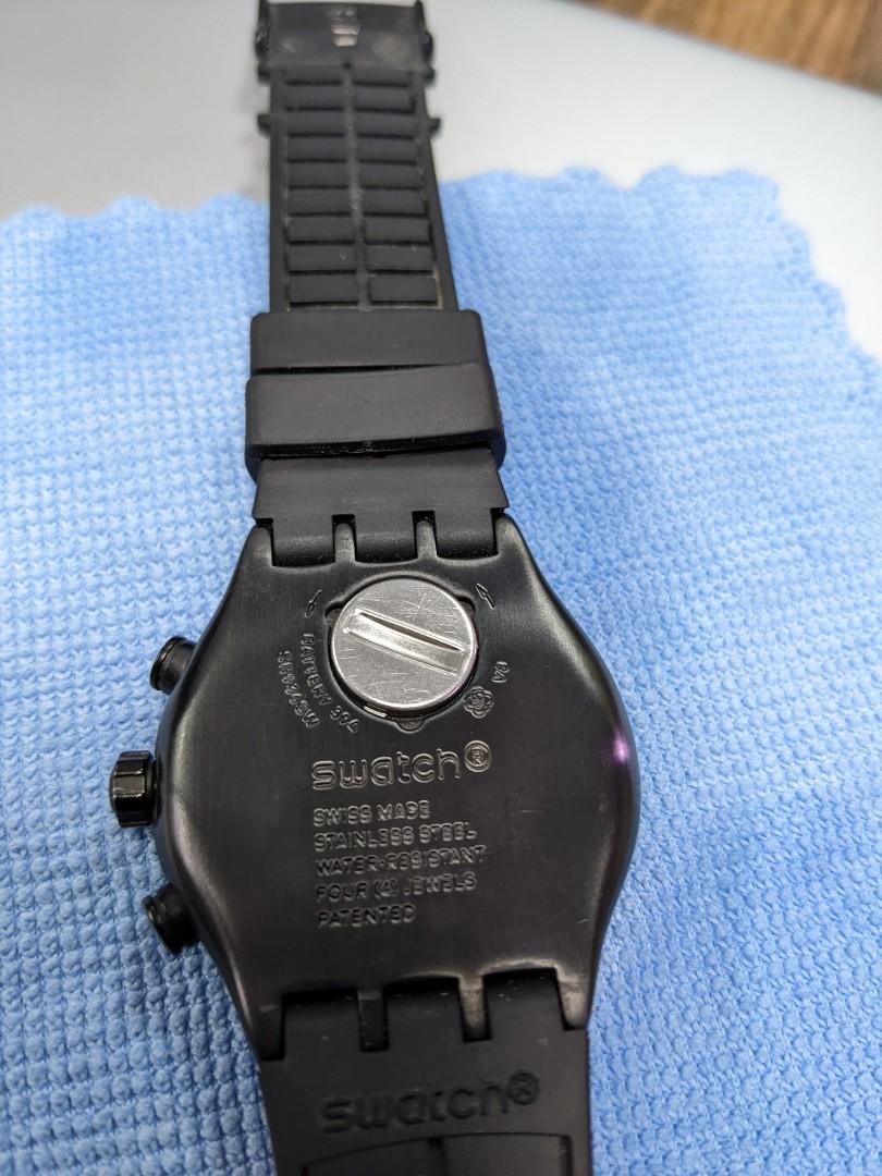 Swatch tekno black sales