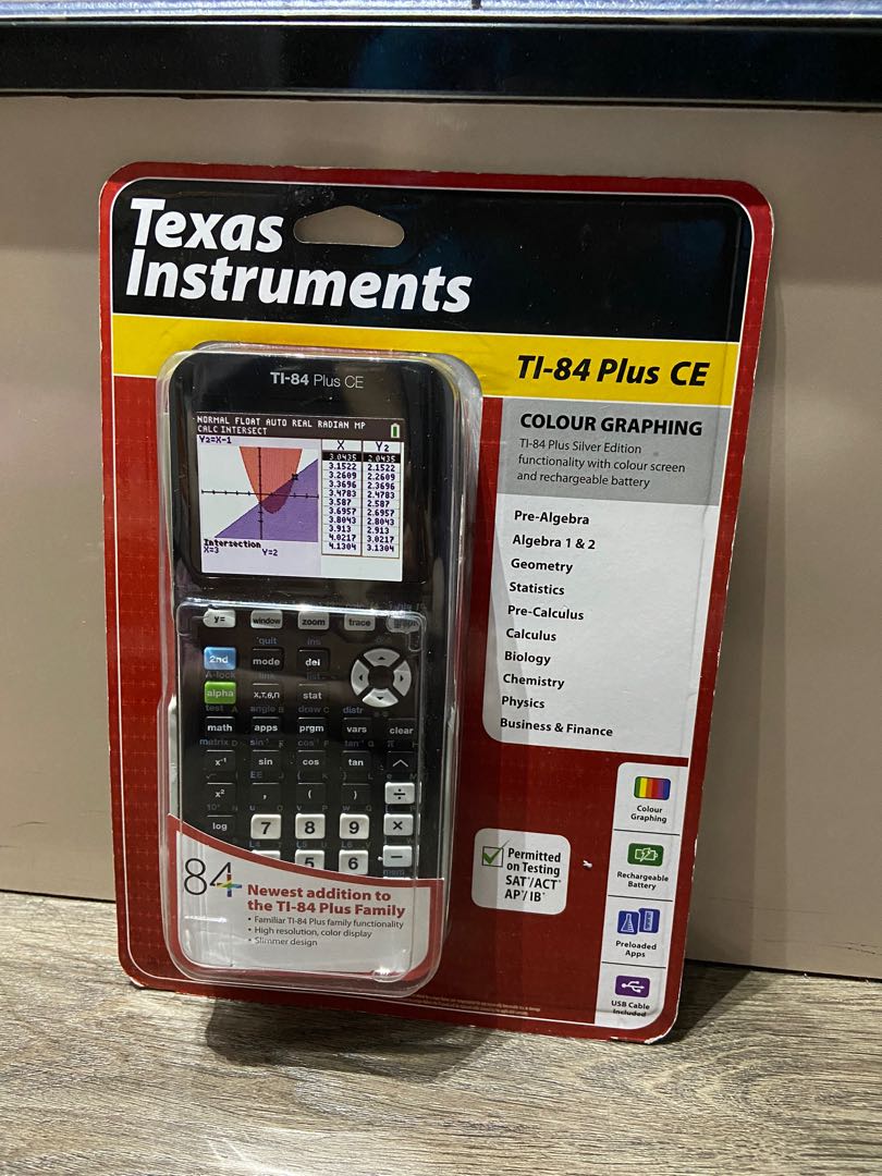 T184 Plus CE Graphing Calculator, Mobile Phones & Gadgets, Other Gadgets on Carousell