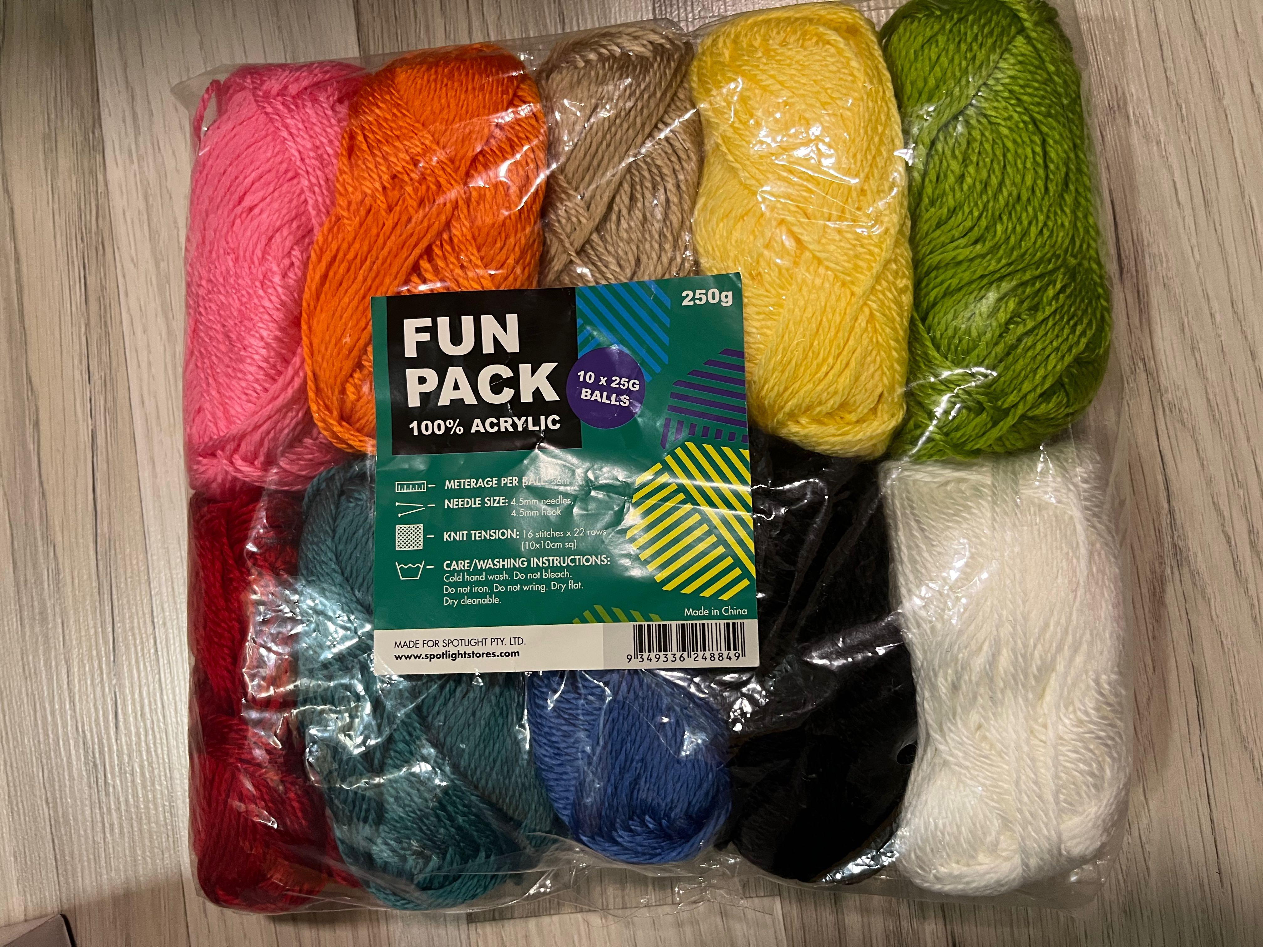 Thread for Sewing Knit (100 Acrylic) 10 balls, Hobbies & Toys