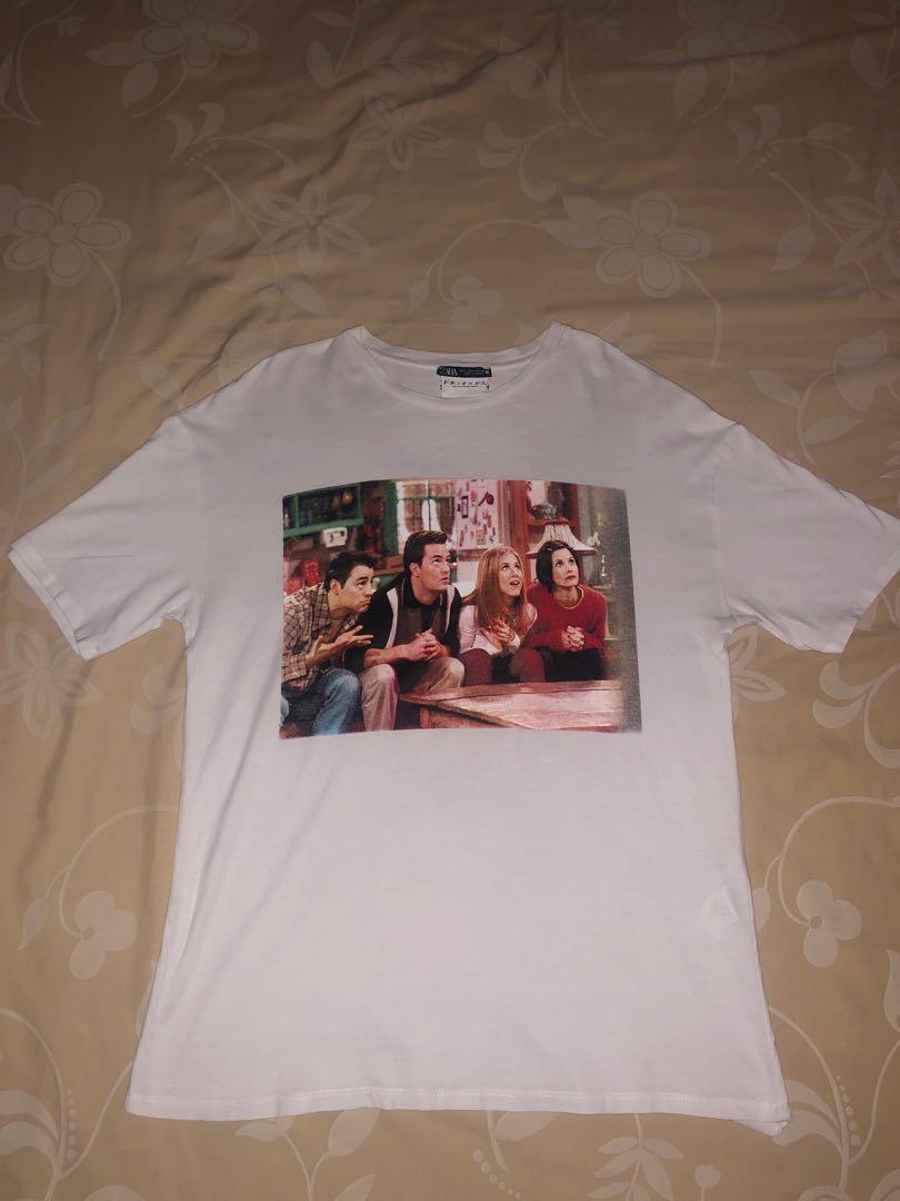 Tshirt Zara F.R.I.E.N.D.S, Fesyen 