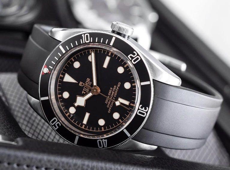 Tudor Black Bay Everest Strap Rubber Luxury Watches on Carousell