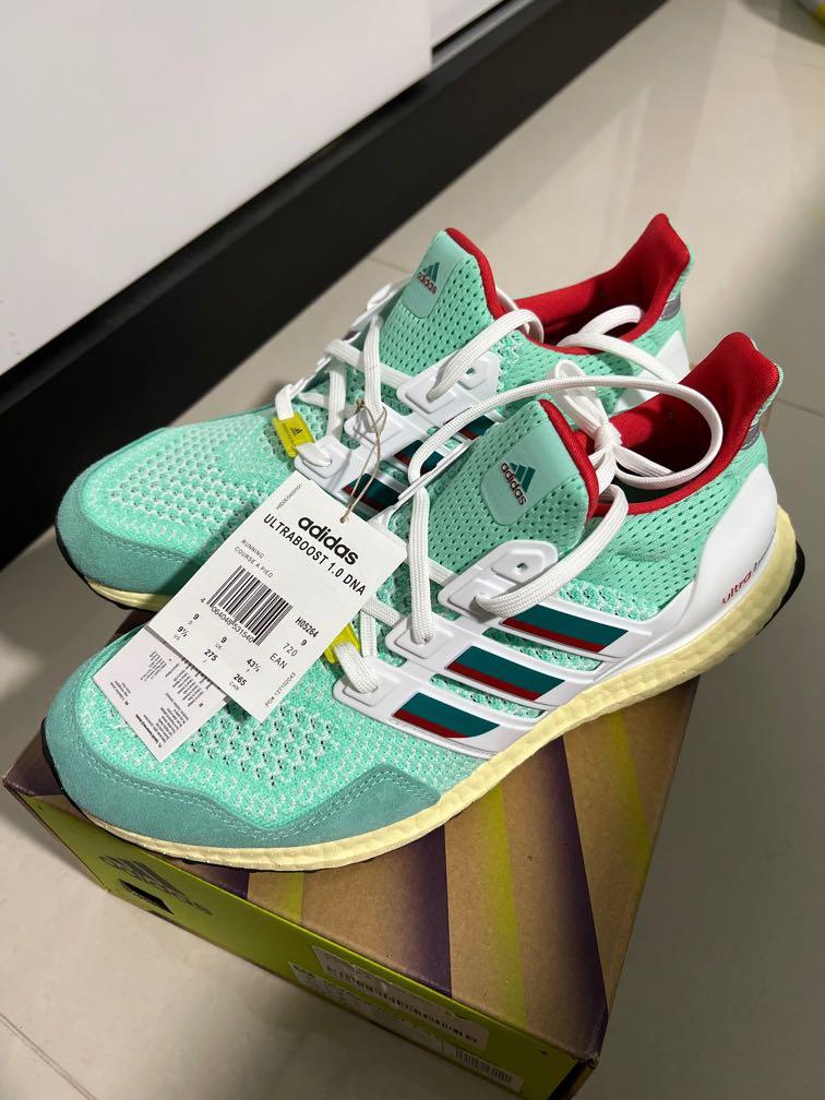 Ultraboost 1 0 Dna Mint Green Men S Fashion Footwear Sneakers On Carousell