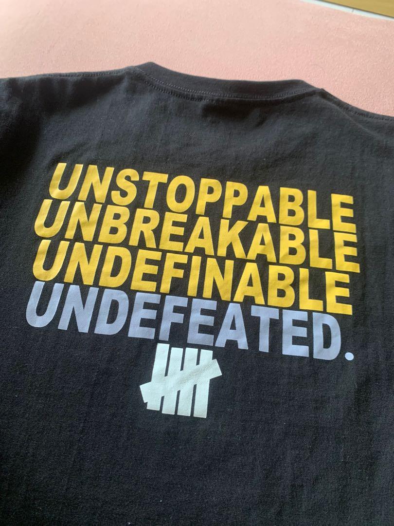 UNDEFEATED T-SHIRT, Men's Fashion, Tops & Sets, Tshirts & Polo ...