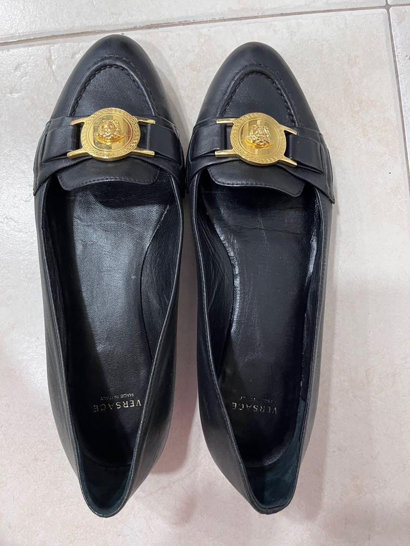 Versace flats discount