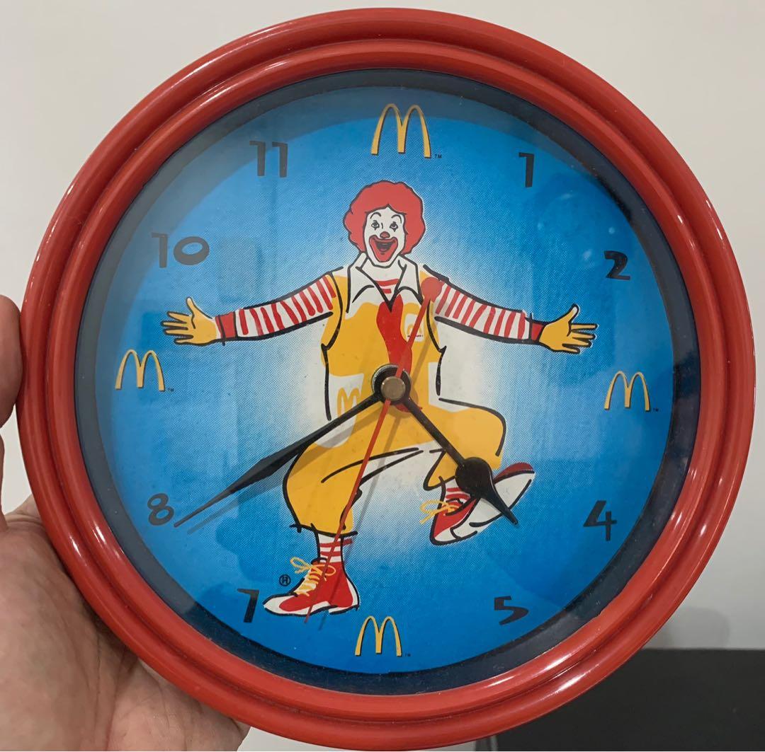 Vintage McDonald’s Clock, Hobbies & Toys, Collectibles & Memorabilia