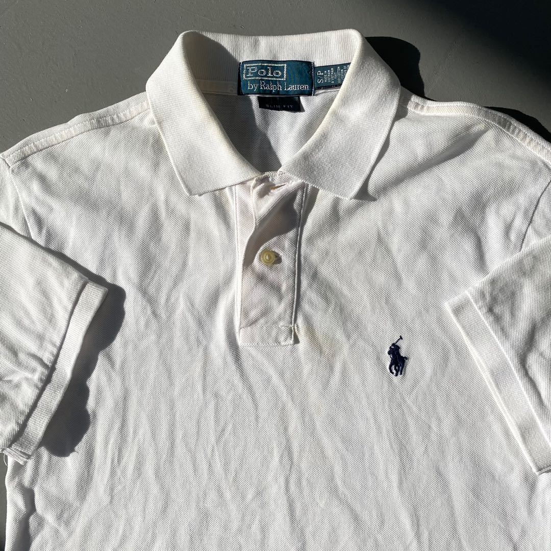 Vintage Ralph Lauren White Polo Tee 