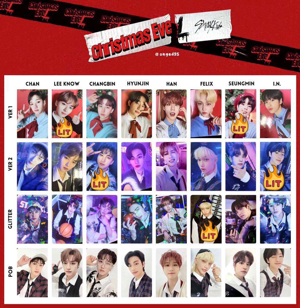 Straykids ChristmasEvel subk スンミン トレカ-