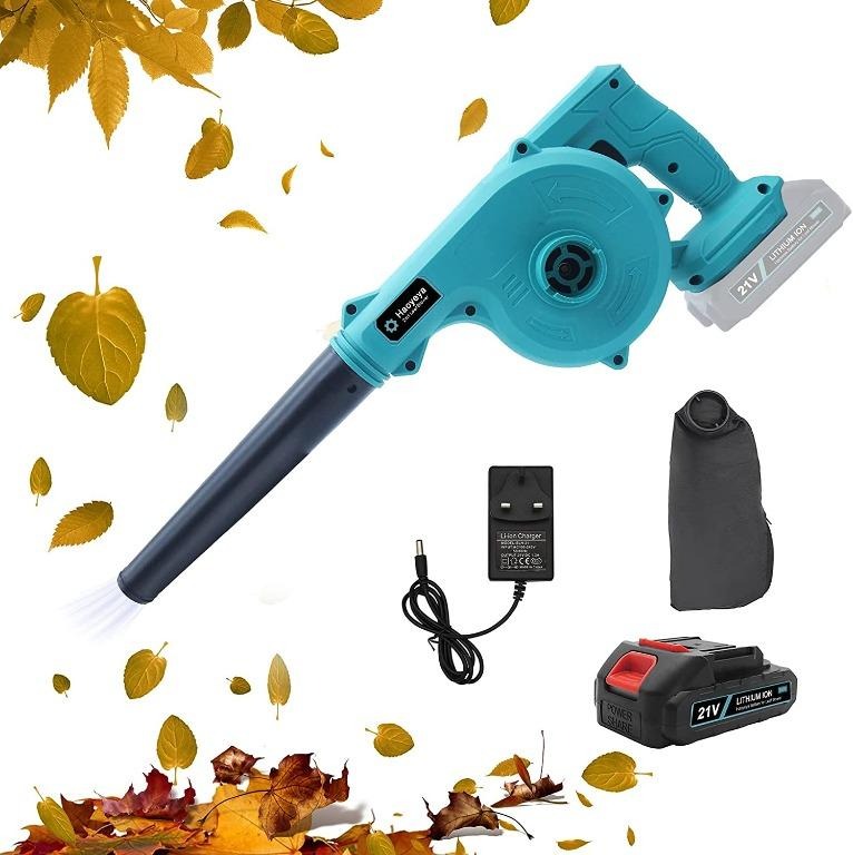 X8013 2 in 1 Cordless Leaf Blower 21V Electric Handheld Sweeper Vacuum