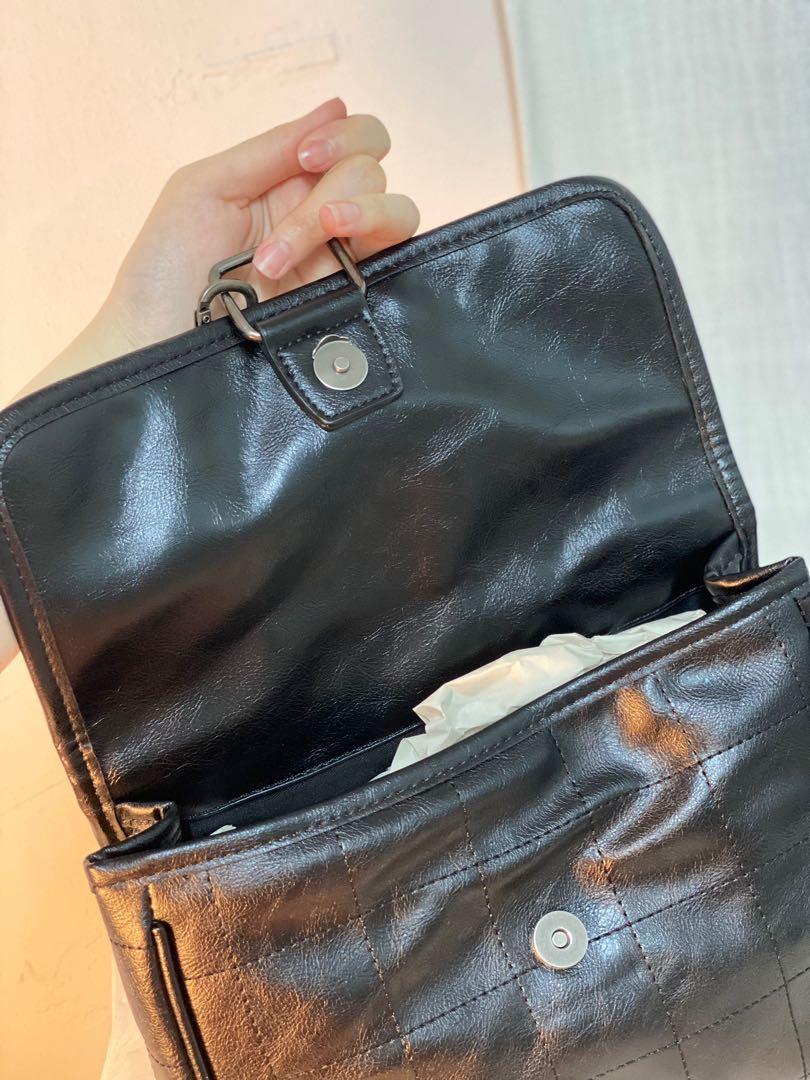 Zara Rocker soft crossbody bag, Women's Fashion, Bags & Wallets on