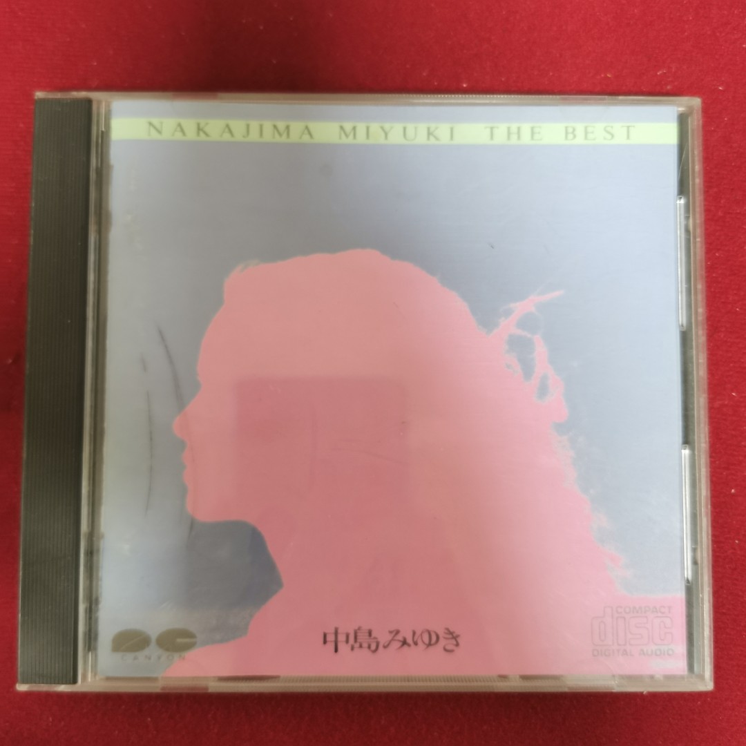 90％new 日本製Sony初版中島美雪中島みゆき/ THE BEST cd 唱片/ 1986年