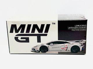 MINI GT 1/64 LB☆WORKS Lamborghini Huracán GT Arancio Borealis - RHD - Tiny  微影