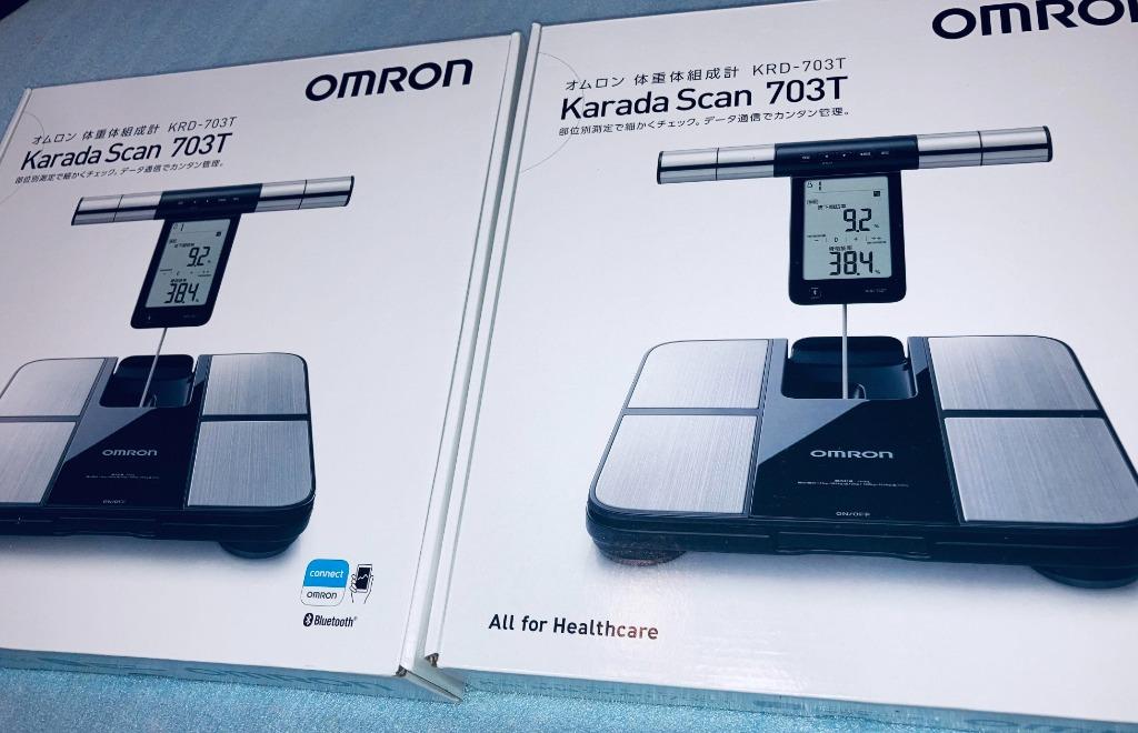 日版KRD-703T / HBF-702T 智能體脂磅OMRON 藍牙連接手機歐姆龍最新款 