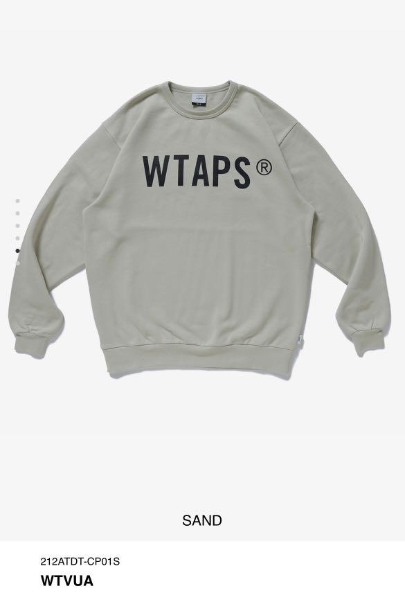 全新Wtaps 21aw WTVUA Sweater sand colour size XXL 5, 男裝, 上身及