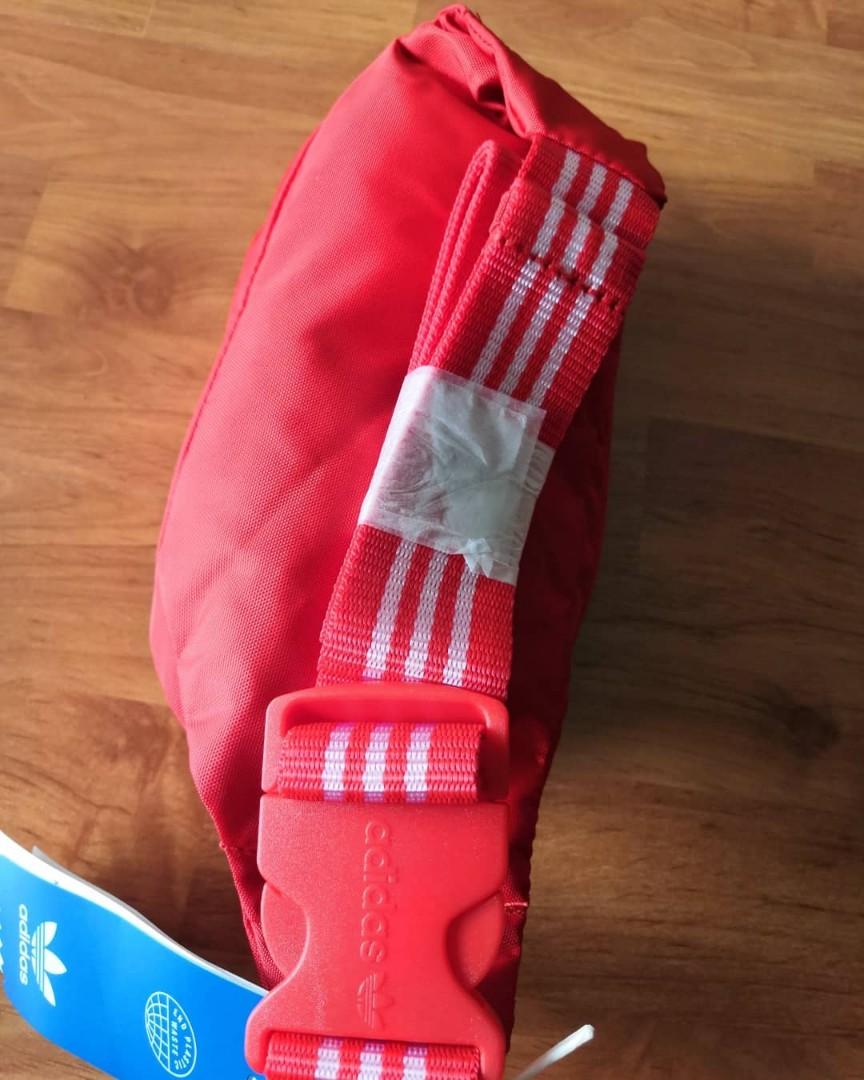 Adidas Waist Bag Red, Men's Fashion, Bags, Sling Bags on Carousell