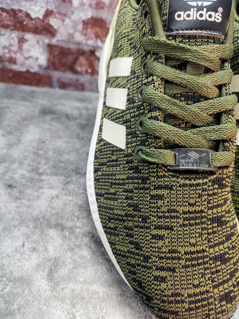 ADIDAS ZX FLUX NIGHT CARGO Men s Fashion Footwear Sneakers on