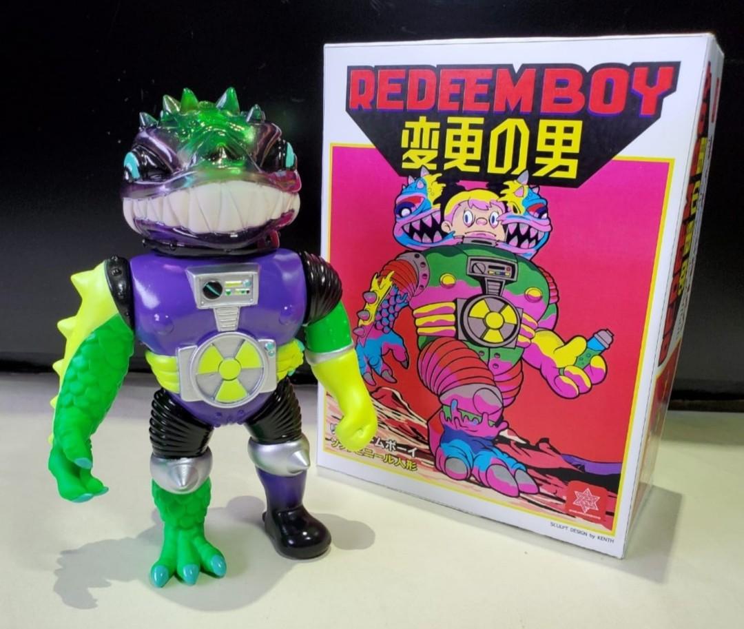 Akashikrecordstoys REDEEMBOY，變更之男Sofubi 哥斯拉頭Godzilla Head