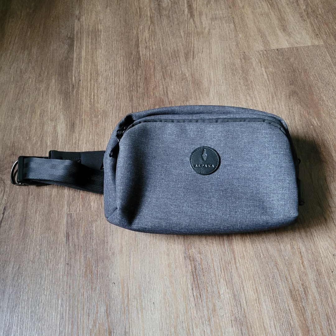 Alpaka Go Sling Pro Grey Men s Fashion Bags Sling Bags on Carousell