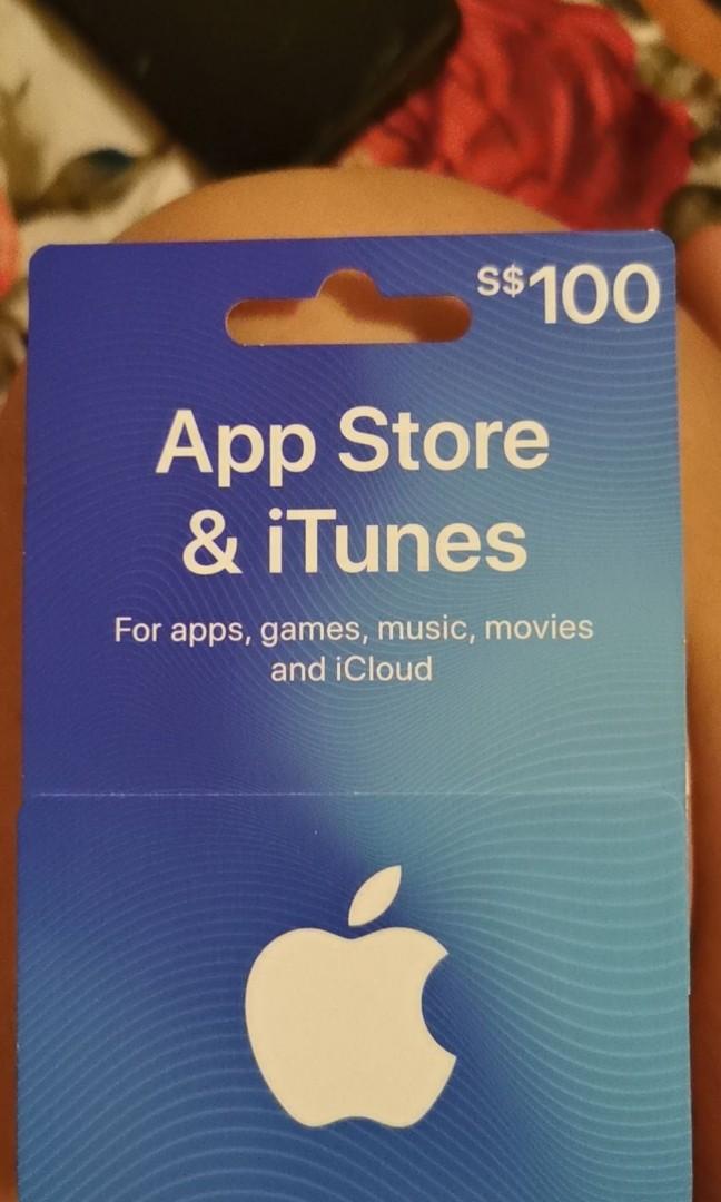app store & itunes gift card$100, Mobile Phones & Gadgets ...