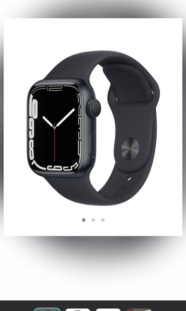 全新未開封有單Apple Watch Series 7 (GPS + 流動網路） 41mm , 手提 