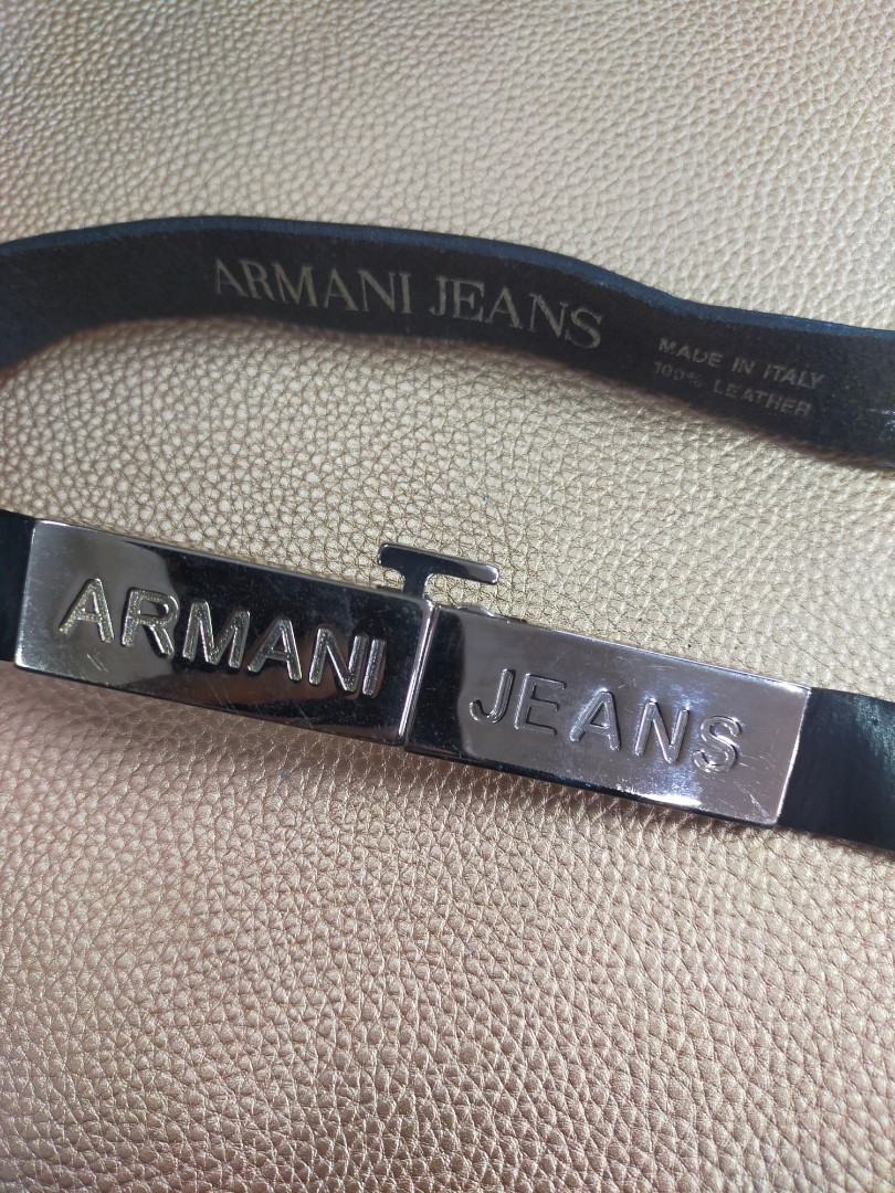ladies armani belt