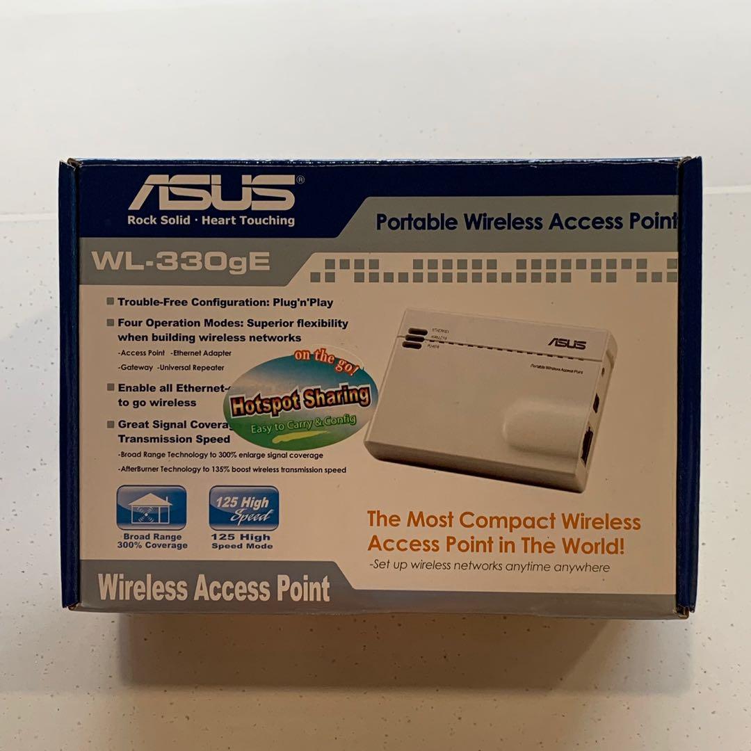 ASUS Portable Wireless Access Point WL330gE, Computers & Tech, Parts