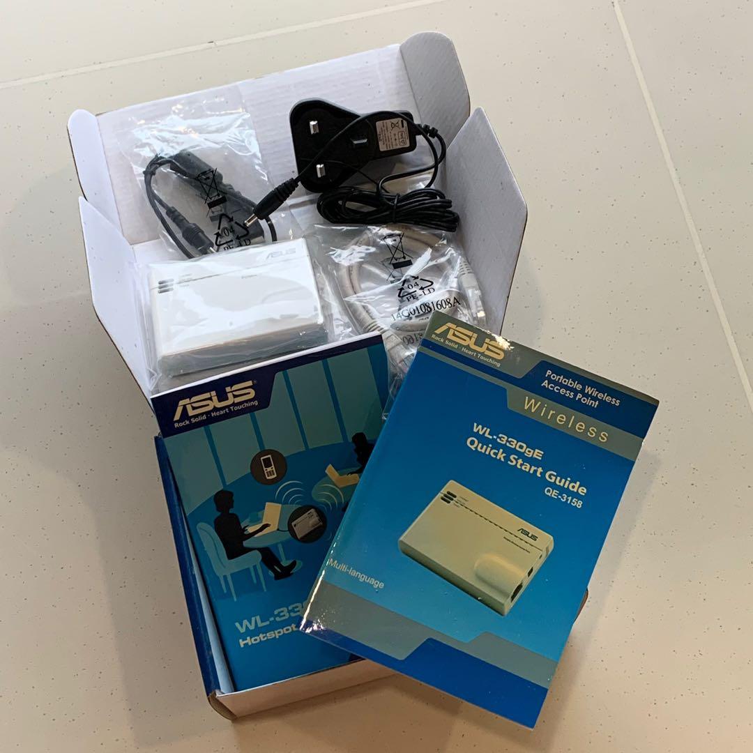 ASUS Portable Wireless Access Point WL330gE, Computers & Tech, Parts