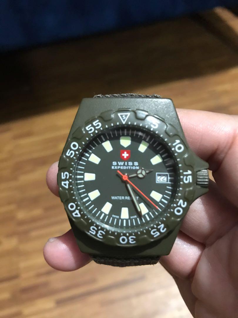 Authentic Swiss Expedition Swiss Mens 