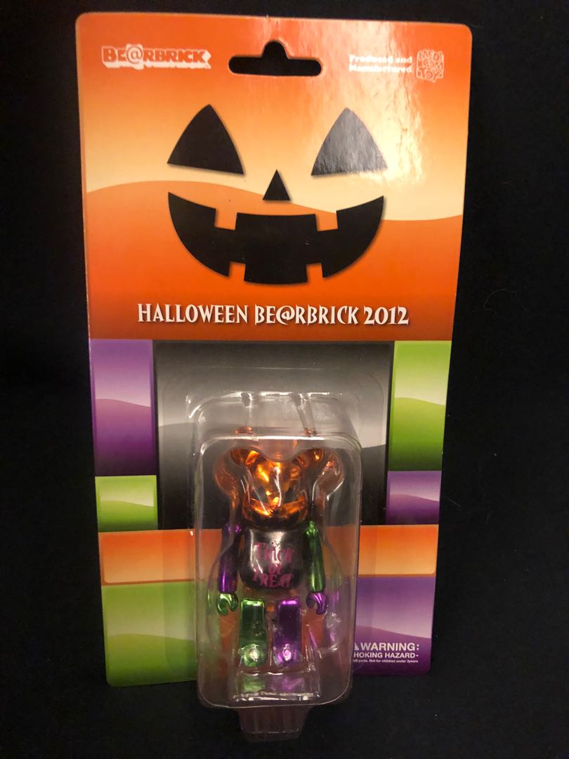 Bearbrick 100% 2012 Halloween, 玩具收藏品, 手辦及模型, 設計師玩具
