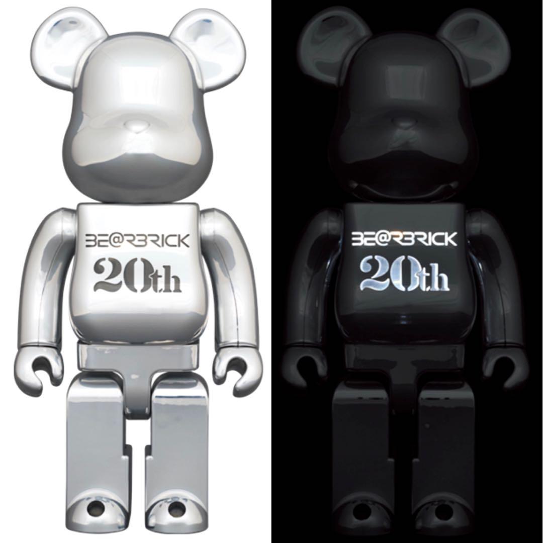 Bearbrick 20th Anniversary 400%, 興趣及遊戲, 玩具& 遊戲類- Carousell