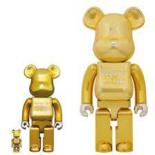 Bearbrick Medicom Toy 25th Anniversary Model 400% + 100%, Hobbies 