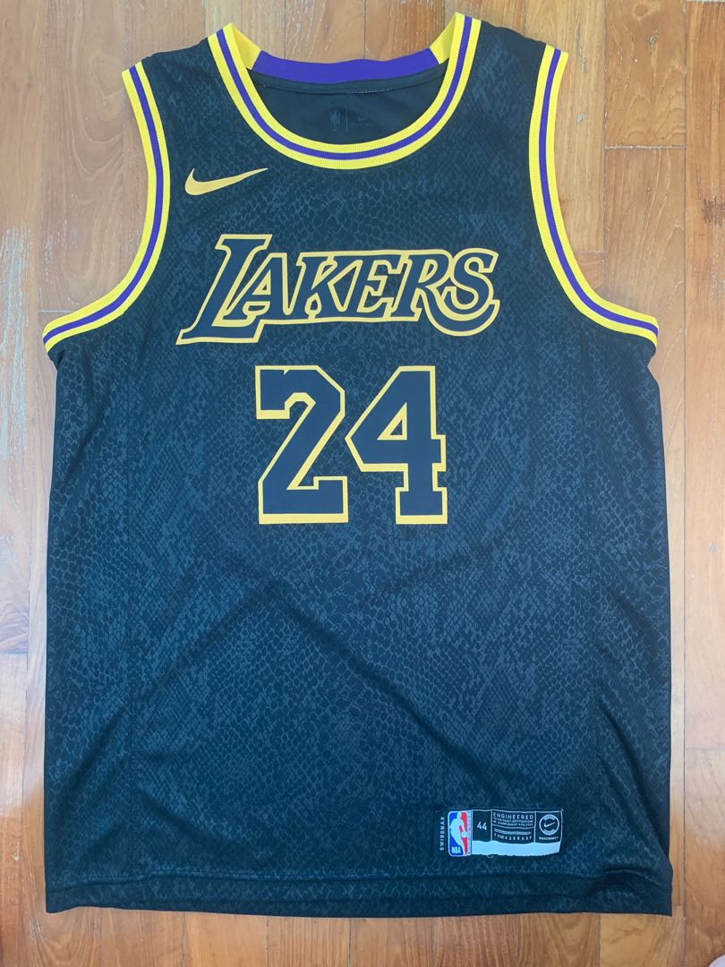 Black Mamba Basketball Jersey 8# Front 24# Back Bryant Usa Size