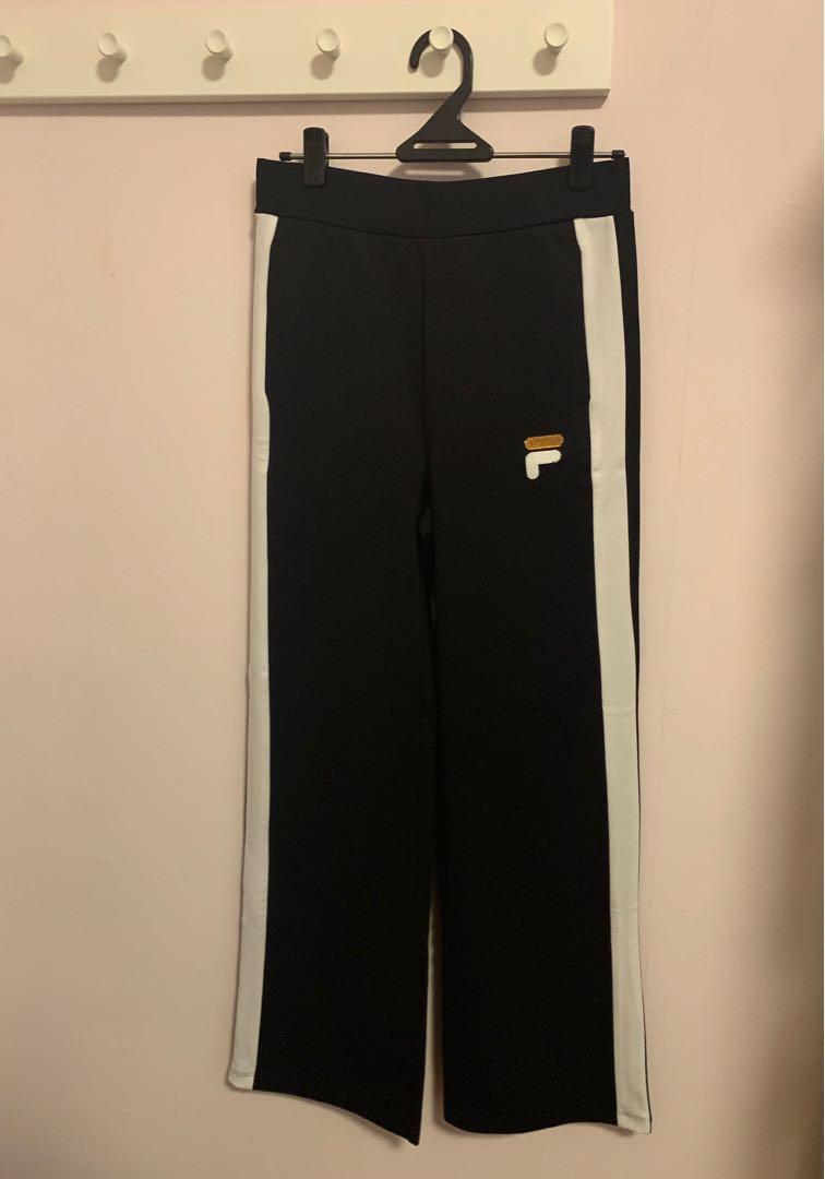 Fila side stripe pants sale
