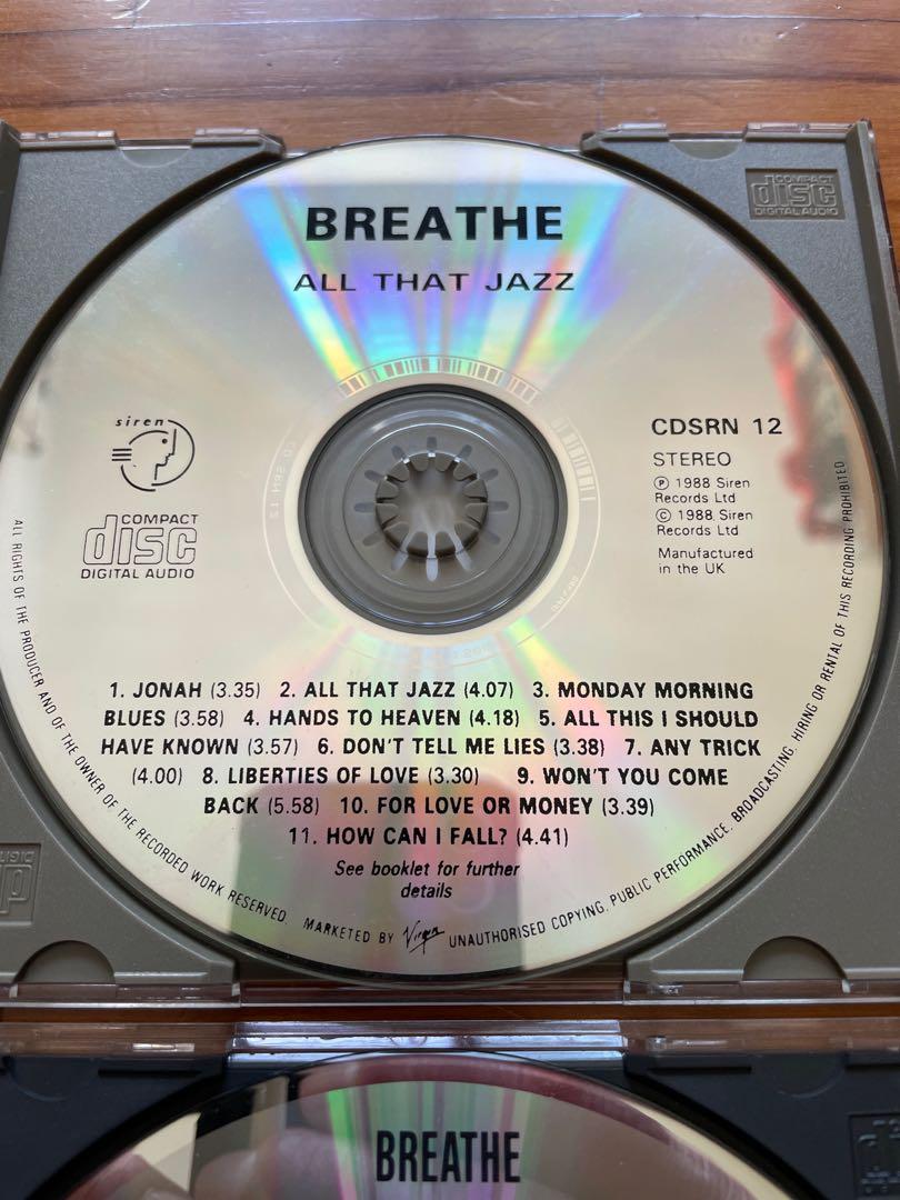 Breathe All That Jazz CD, Hobbies & Toys, Music & Media, CDs & DVDs on  Carousell