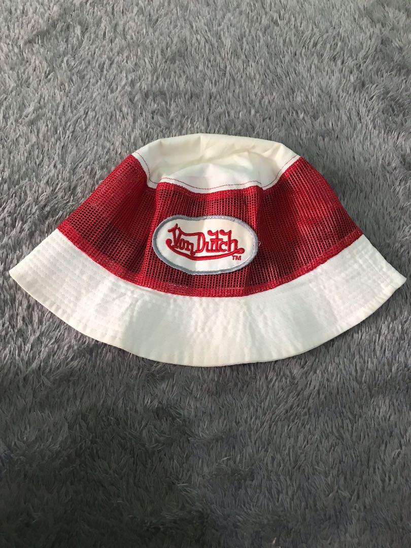 Bucket Hat Von dutch #1, Fesyen Wanita 