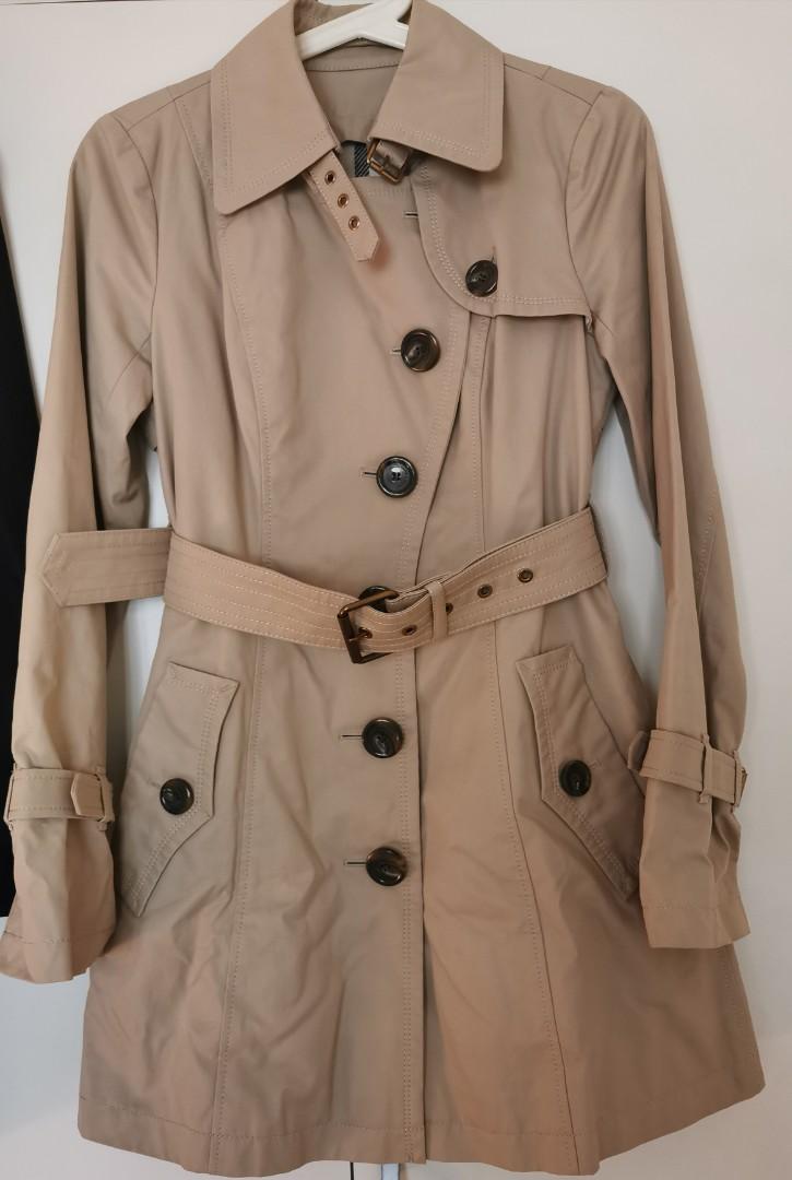 Burberry blue label trench coat best sale