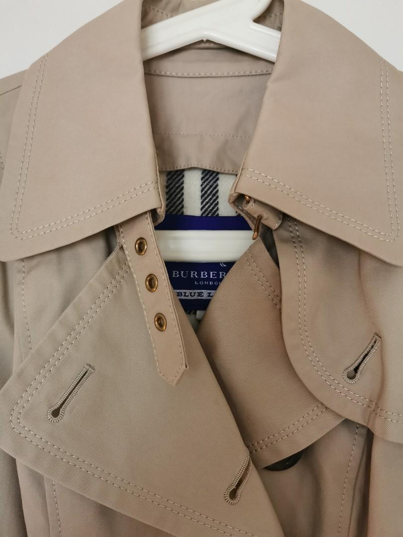 Burberry blue label trench coat sale