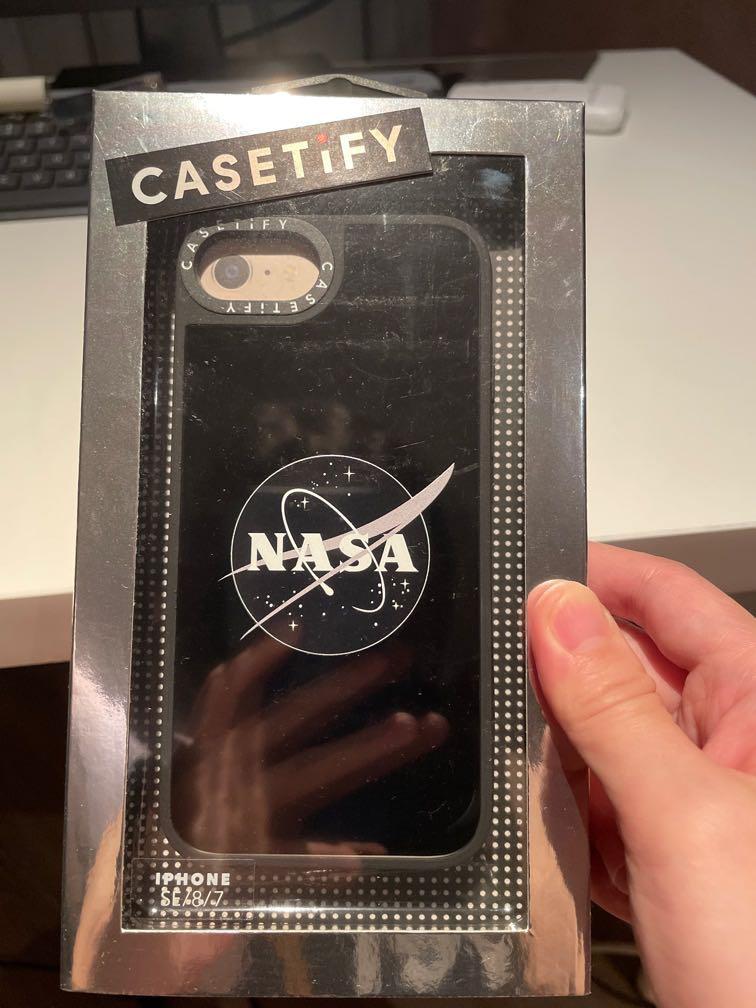 Casetify iPhone SE/8/7 case NASA限量版, 手提電話, 電話及其他裝置