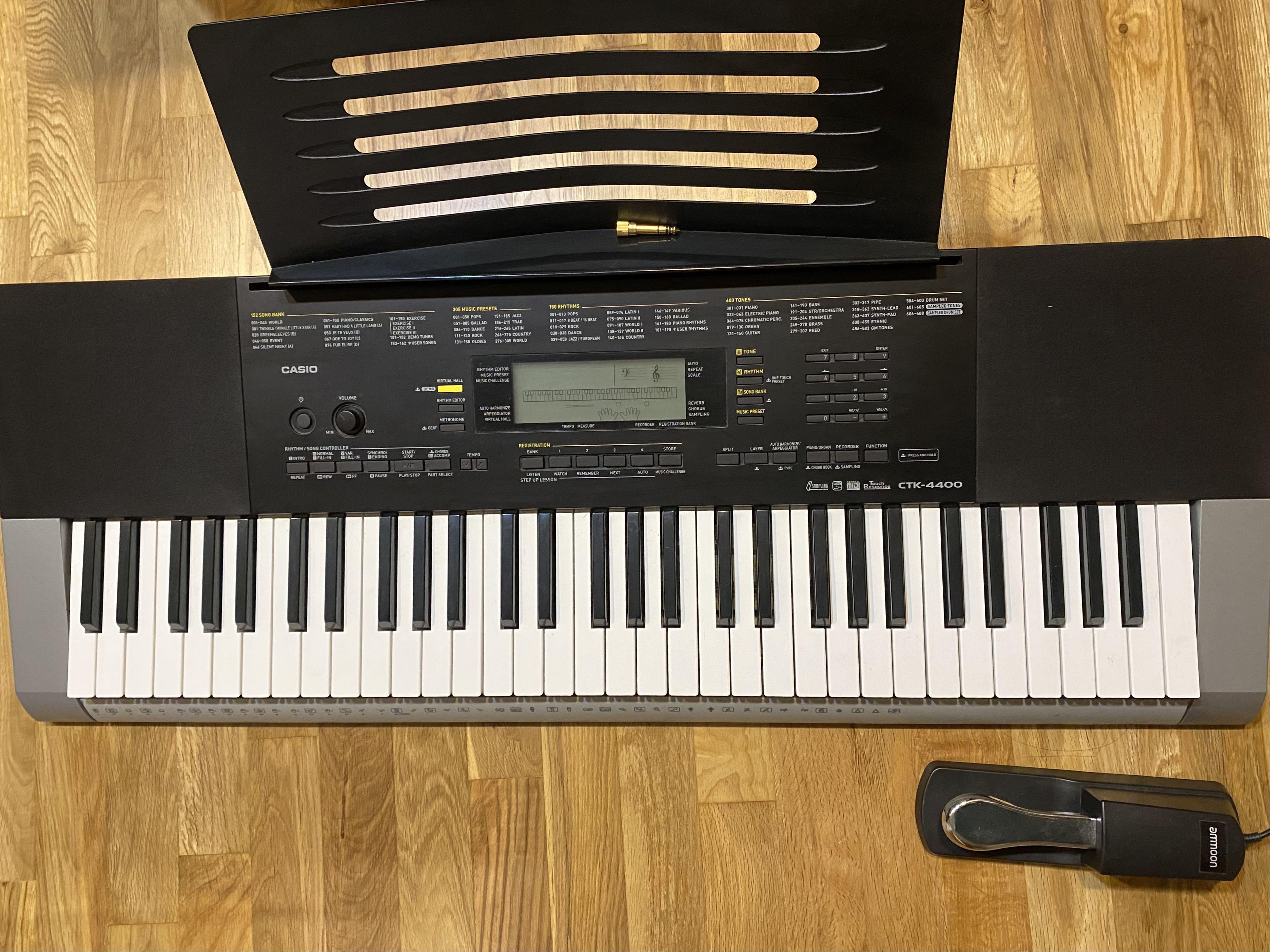 CASIO CTK-4400, Hobbies  Toys, Music  Media, Musical Instruments on  Carousell