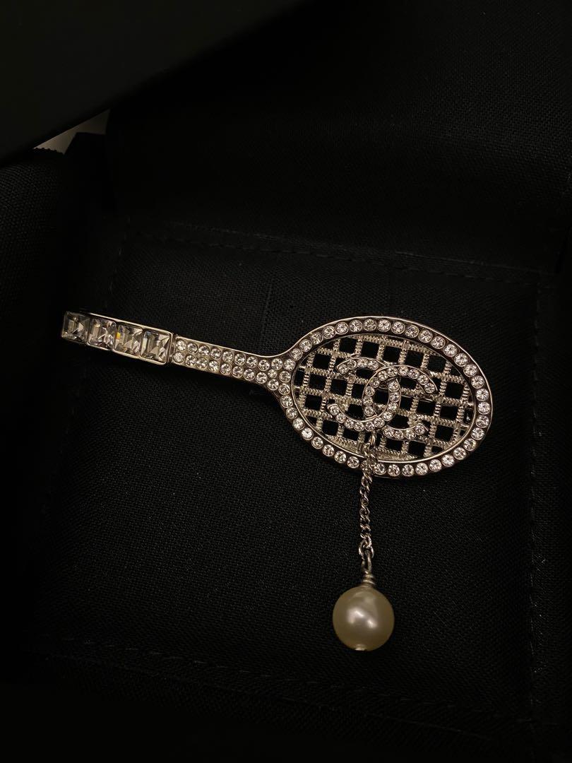 Chanel tennis shop brooch