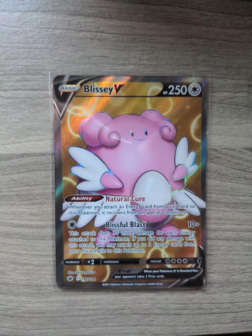 CHILLING REIGN] Blissey V FA, Hobbies & Toys, Toys & Games on Carousell