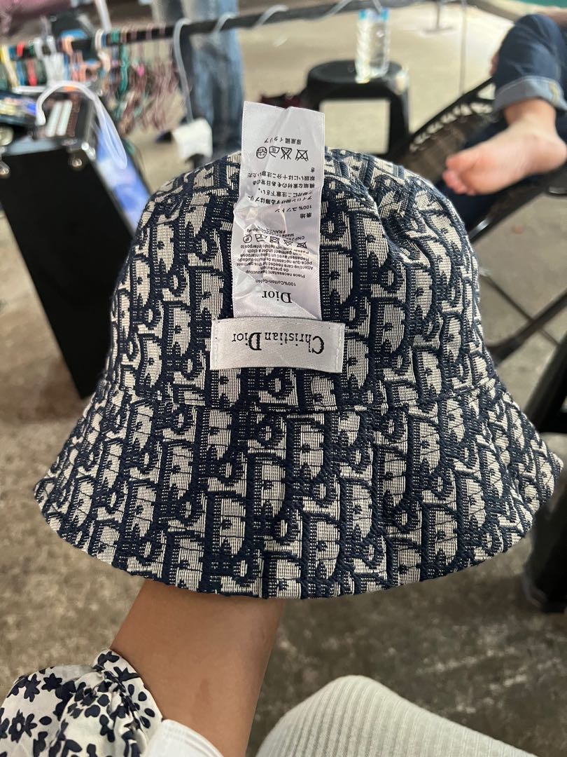 Christian Dior Bucket Hat, Men's Fashion, Watches & Accessories, Cap & Hats on Carousell
