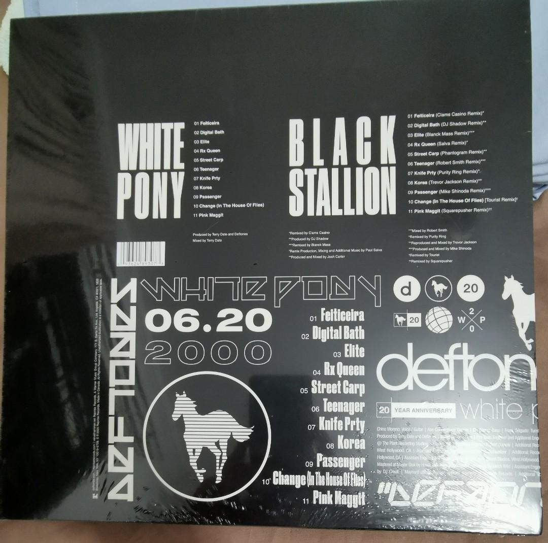 Deftones White Pony 20th Anniversary Deluxe Edition Boxset, Hobbies & Toys,  Music & Media, Vinyls on Carousell