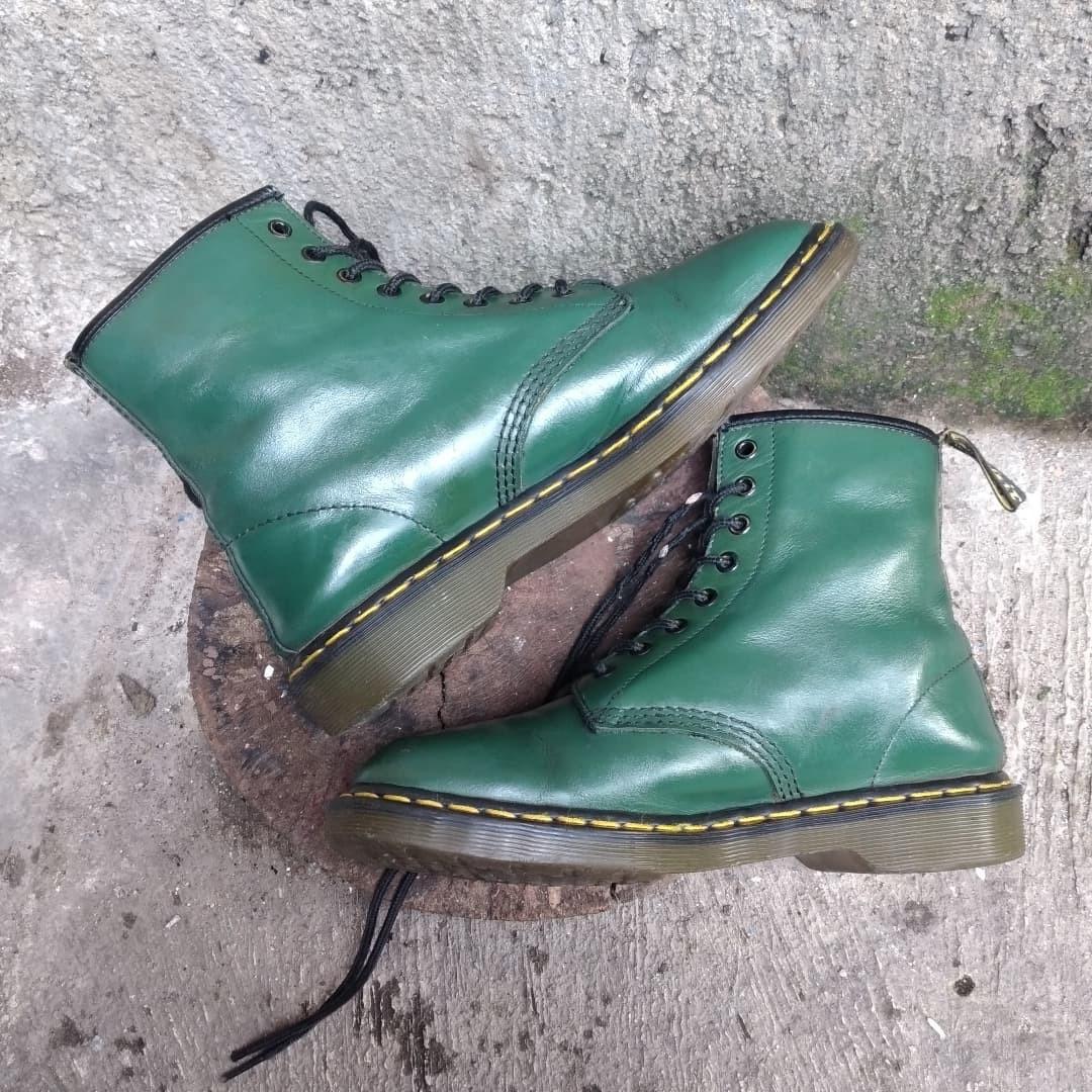 forest green dr martens