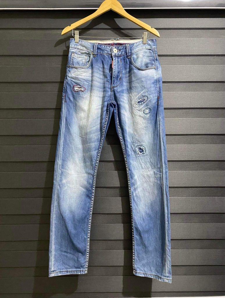dsquared distressed jeans