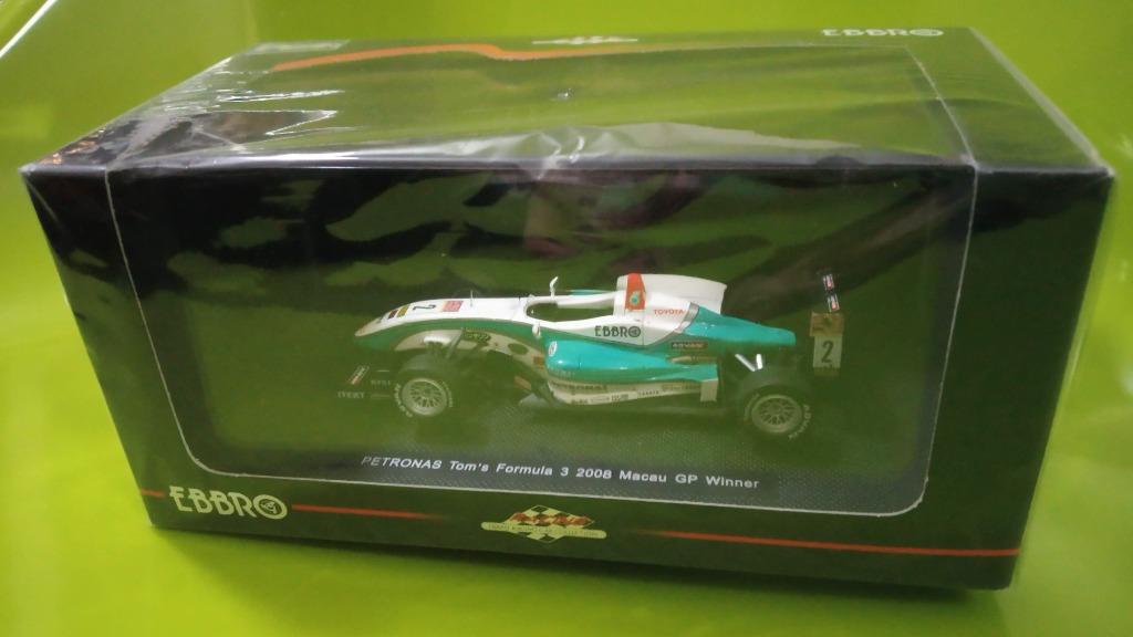 Ebbro 1/43 TOM's 2008 Macau F3 winner Keisuke Kunimoto 国本京佑