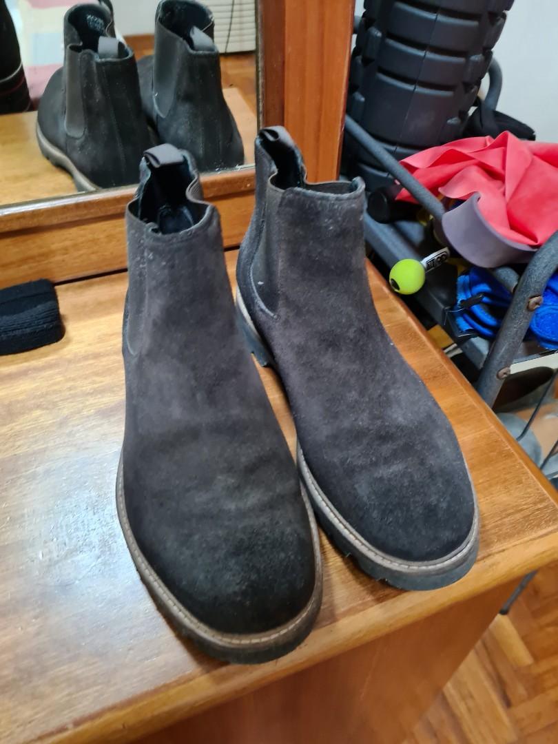 Geox suede chelsea boots