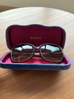 Gucci Tiger square-framed Sunglasses, Women's Fashion, Watches