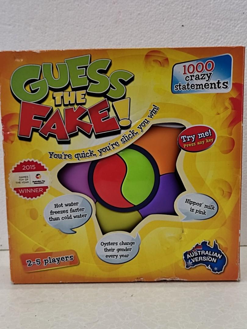 Guess the fake game store